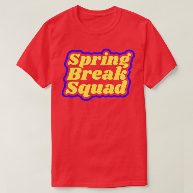 Camiseta Férias de Verão de Break 1 (Frente do Design)