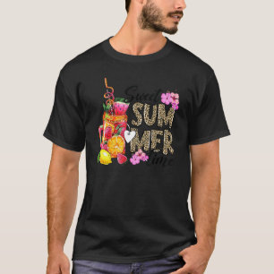 Camiseta Férias de Verão de Melancia, Horário do Verão, Doc