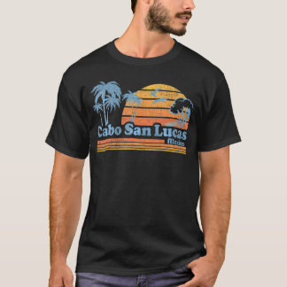 Camiseta Férias de Verão de Praia do Cabo San Lucas Mexico