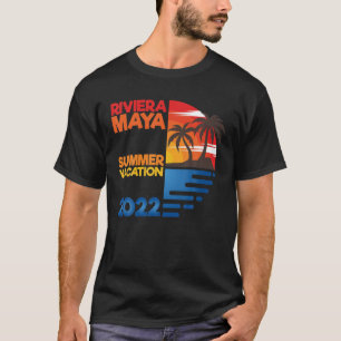 Camiseta Férias de Verão de Riviera Maya 2022 Grupo Match