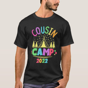 Camiseta Férias de Verão do acampamento familiar Cousin Cam