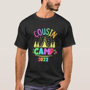 Camiseta Férias de Verão do acampamento familiar Cousin Cam