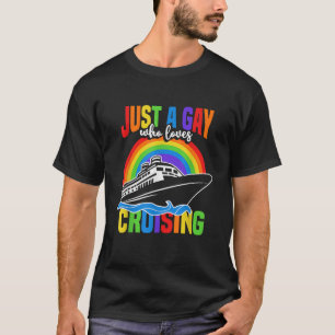 Camiseta Férias de Verão em cruzeiro de gay Cruise