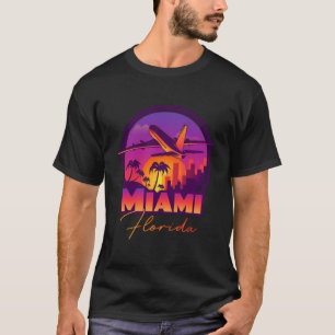 Camiseta Férias de Verão em Miami Florida