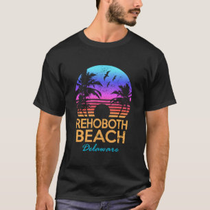 Camiseta Férias de Verão em Rehoboth Beach Delaware