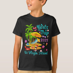 Camiseta Férias de Verão nas Ilhas Virgens Americanas Viage