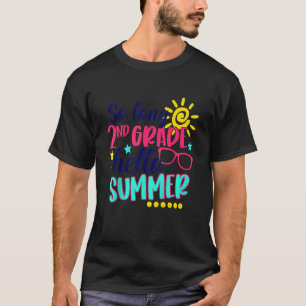 Camiseta Férias de Verão, no último dia O, no segundo longo