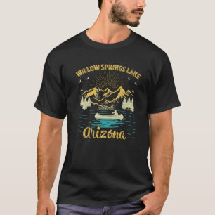 Camiseta Férias de Verão Retro Mountain Arizona Willow Sp