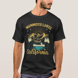 Camiseta Férias de Verão Retro Mountain Mammoth