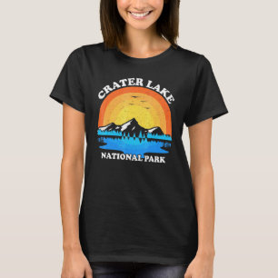 Camiseta Férias de Verão Retro Sunset, Cratera Nacional