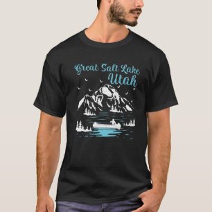 Camiseta Férias de Verão Retro Utah Excelente Salt Lake