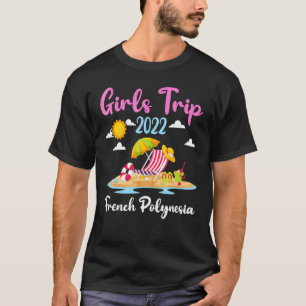 Camiseta Férias de Verão Trip 2022 Polinésia Francesa B