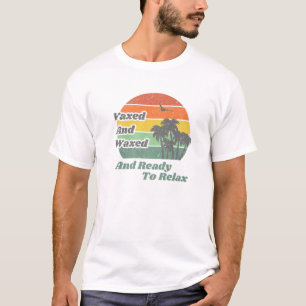 Camiseta Férias De Verão Vaxed E Aaxed 2021 Retro