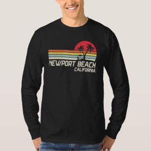 Camiseta Férias de Verão Vintage California Newport Beach