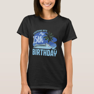 Camiseta Férias De Viagem De Barcos De Cruzeiro A Cruzar No