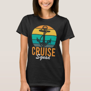 Camiseta Férias de Viagem de Cruzeiro com Correspondência d