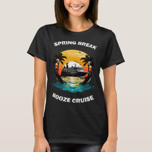 Camiseta Férias de Viagem de Cruzeiros de Bebida da Primave