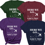 Camiseta Férias de Viagem de Meninas da Família Viagem de D<br><div class="desc">Embarque em uma aventura inesquecível com nossa Camiseta de Viagem de Destino Personalizado, a camiseta perfeita para criar memórias duradouras com seus companheiros de viagem favoritos. Quer estejas a celebrar uma viagem de aniversário personalizada, uma fuga de família, ou uma viagem de raparigas de uma vida, estas camisas personalizadas são...</div>