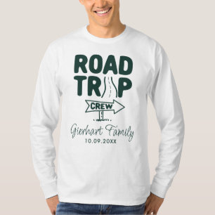 Camiseta Férias de Viagem de Reunião da Família Corresponde
