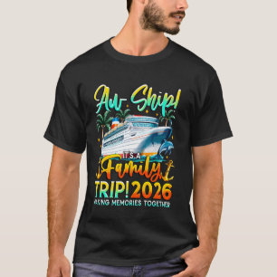 Camiseta Férias de Viagem Familiar Funny Cruise Ship Trip 2