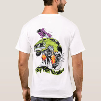 Camiseta Férias do divertimento da família da excursão do