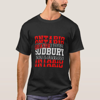 Camiseta Férias do Greater Sudbury Ontario Canada
