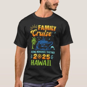 Camiseta Férias do Grupo Amigos da Família Hawaii Cruise 20