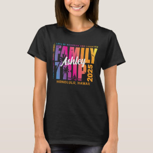 Camiseta Férias do Grupo Correspondente de Viagem da Famíli