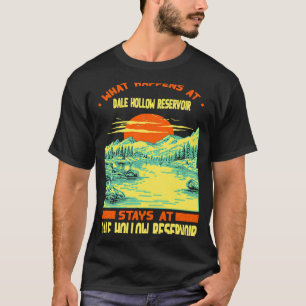 Camiseta Férias do Lago de Barco de Pesca Dale Hollow