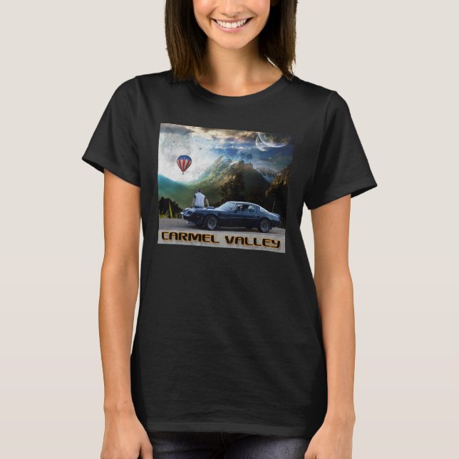 Camiseta Férias do Vale do Carmel (impressão de cor) (Frente)