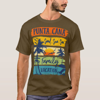 Camiseta Férias Dominicanas de Punta Cana 2022 - Família Co