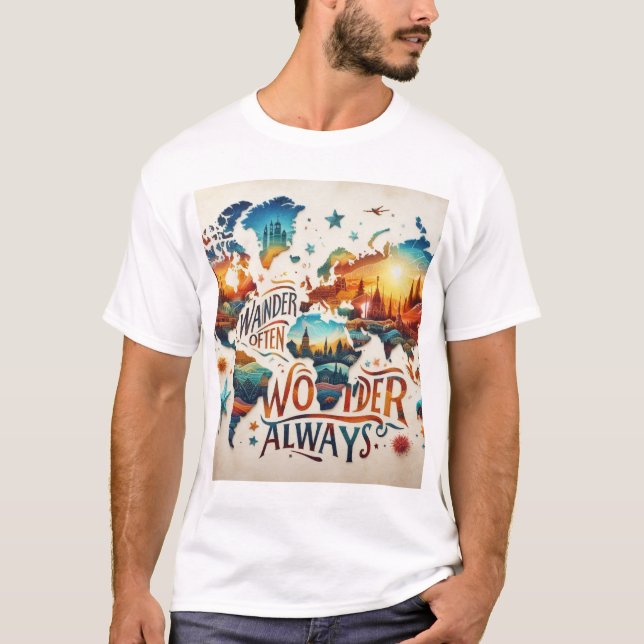 Camiseta férias e viagem (Frente)
