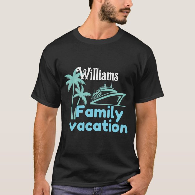 Camiseta Férias em Família (Frente)