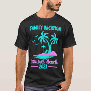 Camiseta Férias em Família 2023 Palmeira México Cozumel Pra