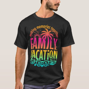 Camiseta Férias em Família 2025 Vibes de Reunião Familiar C