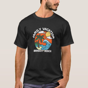 Camiseta Férias em Família Bradley Beach Praia Nova Jersey