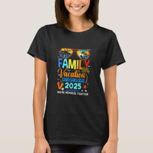 Camiseta Férias em Família Cabo San Lucas 2025 Férias Famil