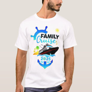 Camiseta Férias em Família de Cruzeiro Equipe Grupo Corresp