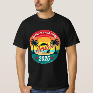 Camiseta Férias em Família em Aruba 2025 Férias em Família