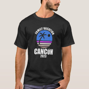 Camiseta Férias em Família em Cancun 2023 Grupo México