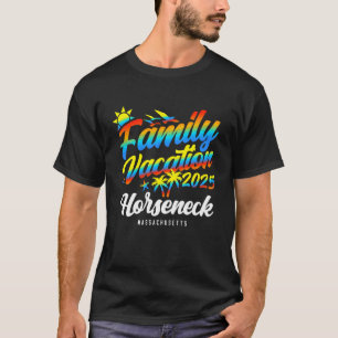 Camiseta Férias em Família em Horseneck Massachusetts S