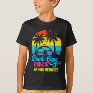 Camiseta Férias em Família em Punta Cana 2025 República Dom