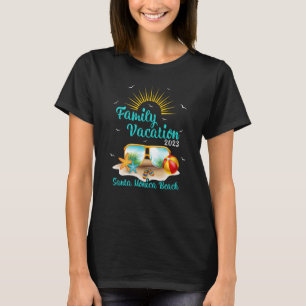 Camiseta Férias em Família no Pôr do Sol 2023 Califórnia Sa