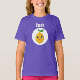 Camiseta Férias em Família - Prima (menina)