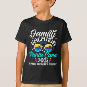 Camiseta Férias em Família Punta Cana 2025 Criando Memórias