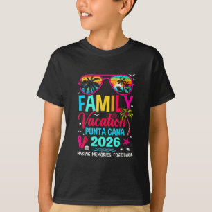 Camiseta Férias em Família Punta Cana 2026 República Domini