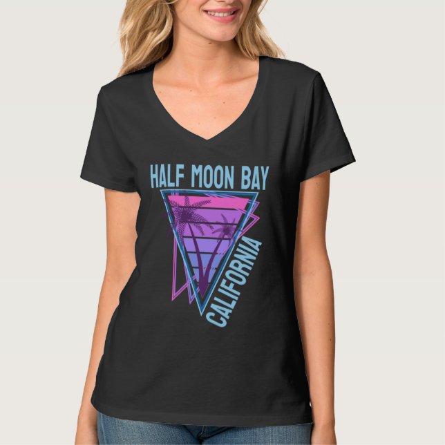Camiseta Férias em Half Moon Bay (Frente)