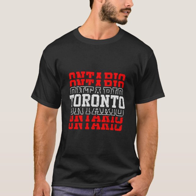 Camiseta Férias em Toronto Ontário Canadá (Frente)