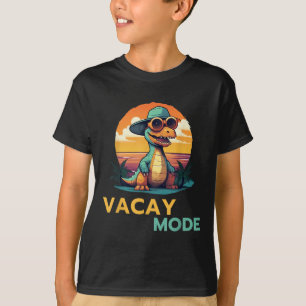 Camiseta Férias Engraçadas Modo Férias Férias Férias Férias