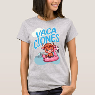 Camiseta Férias Espanholas - Vaca Cuta